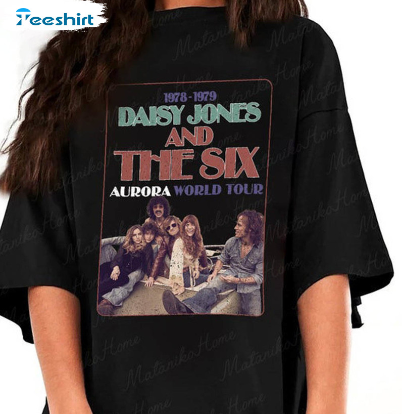 Aurora World Tour Shirt , Daisy Jones And The Six Aurora Unisex T-shirt Tee Tops