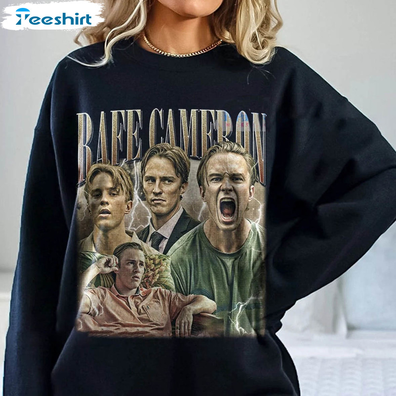 Rafe Cameron T Shirt Pop Country Club Drama TV Series Fans Retro Short  Sleeve EU Size O-neck 100% Cotton Unisex Casual T-shirts