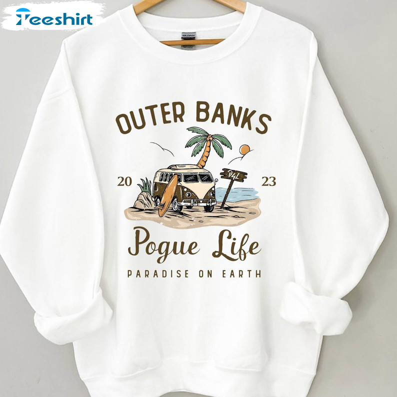 Outer Banks Pogue Life Shirt, Vintage Sweatshirt Short Sleeve