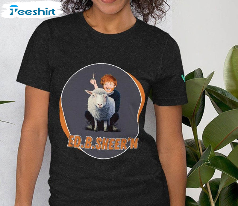 Ed Sheeran Trendy Shirt, Vintage Meme Sheerios Short Sleeve Tee Tops