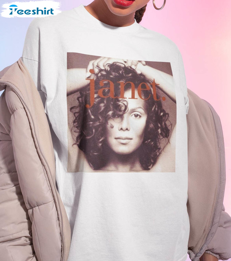 Janet Jackson Shirt , Trendy Unisex T-shirt Long Sleeve