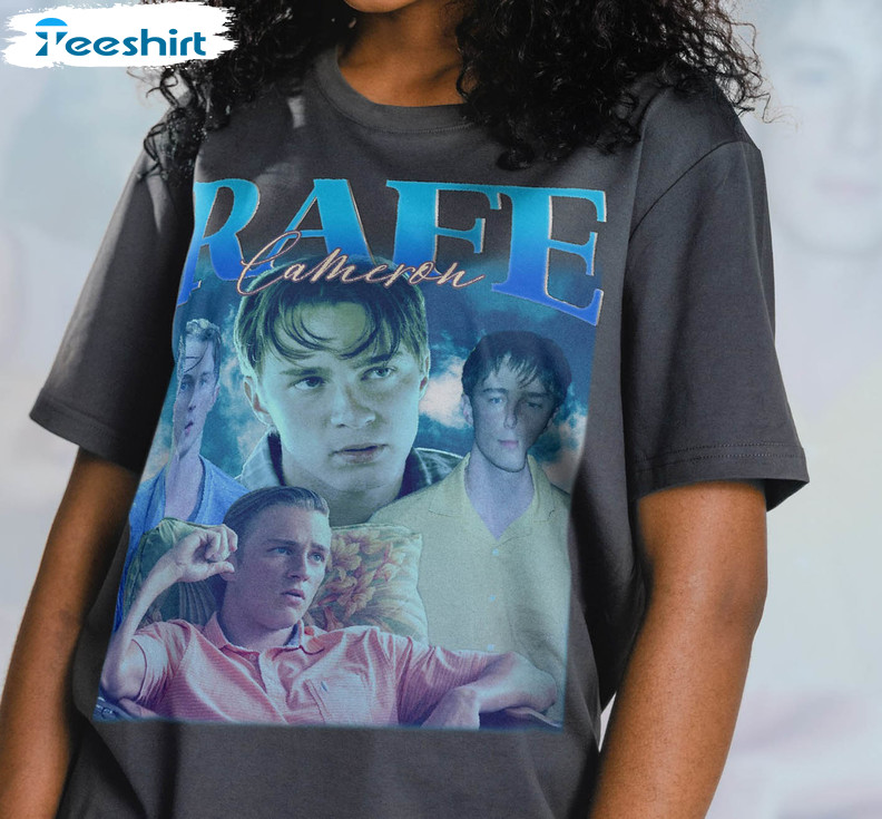 Rafe Cameron T Shirt Pop Country Club Drama TV Series Fans Retro Short  Sleeve EU Size O-neck 100% Cotton Unisex Casual T-shirts