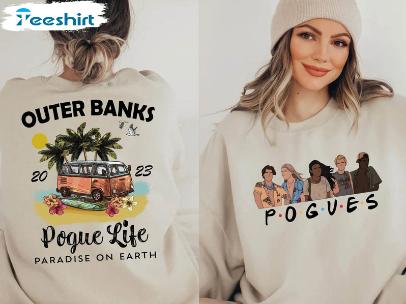 Outer Banks Pogue Life Trendy Shirt, Pogue Life North Carolina Outer Banks Long Sleeve Sweatshirt