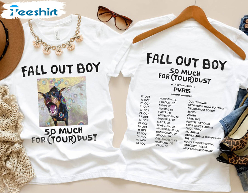 Fall Out Boy Fall Out Boy So Much For Tour Shirt, Bring Me The Horizon Sweatshirt Short Sleeve