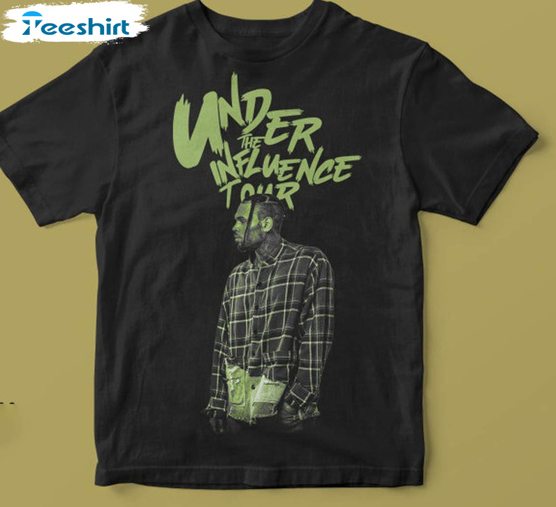 Chris Brown Vintage Shirt, Under The Influence Tour Sweatshirt Unisex T-shirt