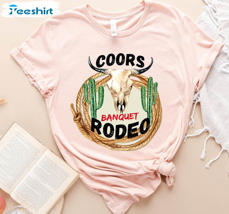 Coors Rodeo Retro Shirt, Country Girl Unisex Hoodie Long Sleeve