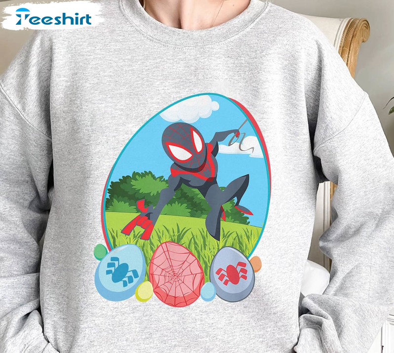 Superheroes Easter Day Sweatshirt, Super Hero Bunny Unisex T-shirt Long Sleeve