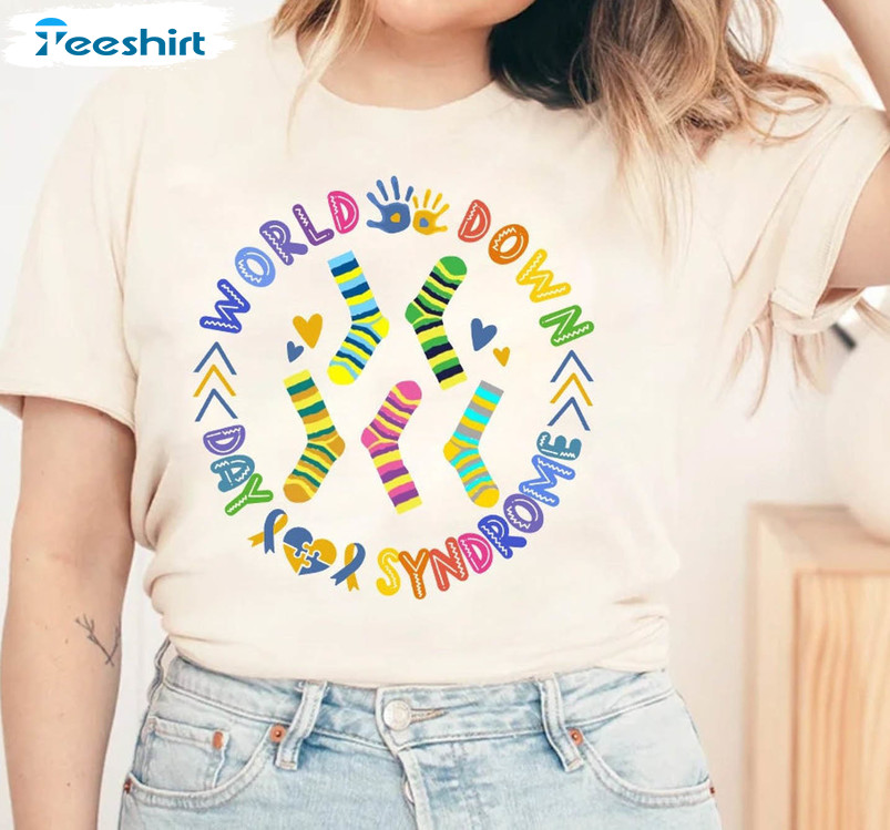 World Down Syndrome Day Trendy Shirt, Extra Love March Unisex T-shirt Long Sleeve