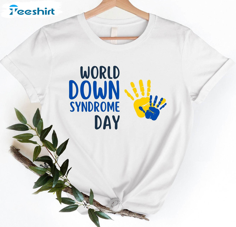 World Down Syndrome Day 2023 Shirt, International Down Syndrome Long Sleeve Unisex Hoodie