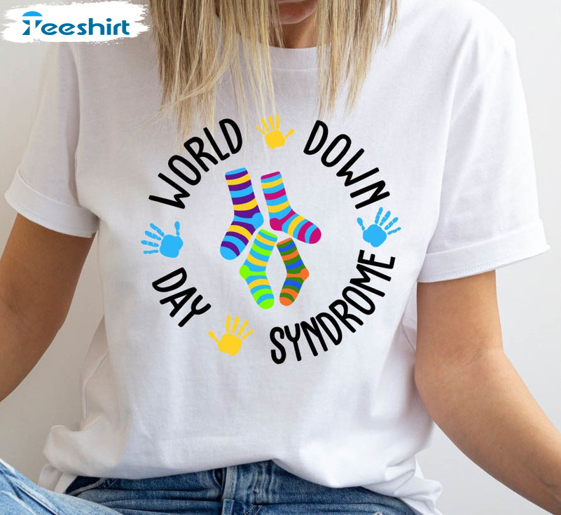 World Down Syndrome Day Trendy Sweatshirt, Unisex Hoodie