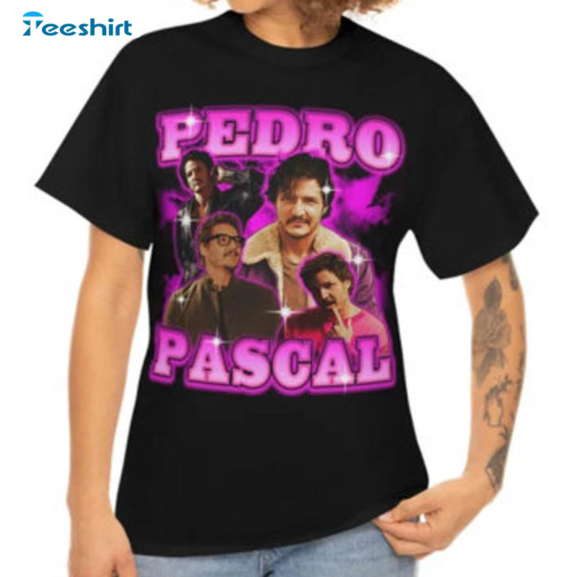 Pedro Pascal The Last Of Us Shirt, The Mandalorian Agent Short Sleeve Long Sleeve