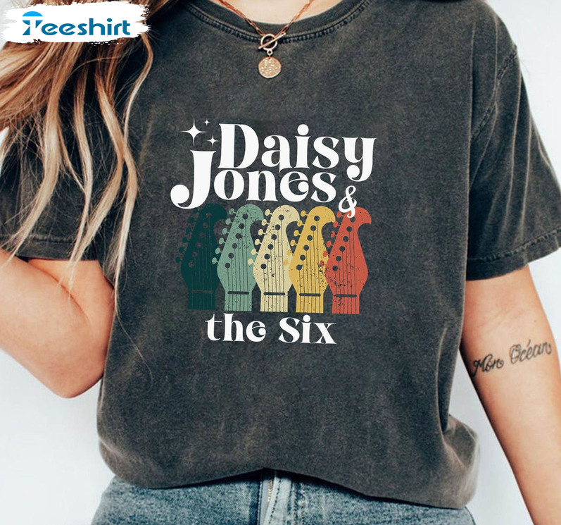 Daisy Jones And The Six Vintage Shirt, Aurora World Tour Unisex T-shirt Short Sleeve