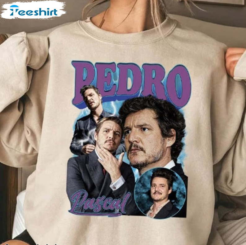 Pedro Pascal Shirt, Narco Pedro Pascal Unisex T-shirt Short Sleeve