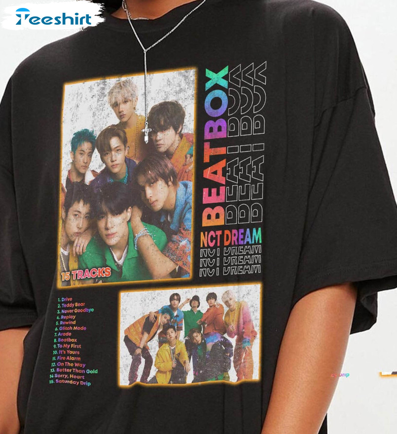 Nct Dream Beatbox Trendy Shirt, Nct Album Unisex T-shirt Long Sleeve