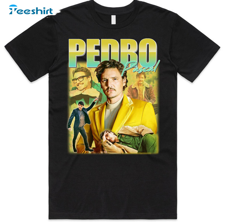 Pedro Pascal Homage Shirt, Movie Trendy Long Sleeve Sweatshirt