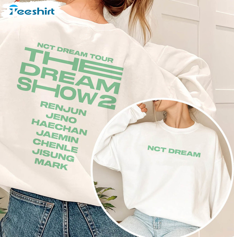 Vintage Nct Dream Tour Shirt, Nct Dream Member Short Sleeve Unisex T-shirt