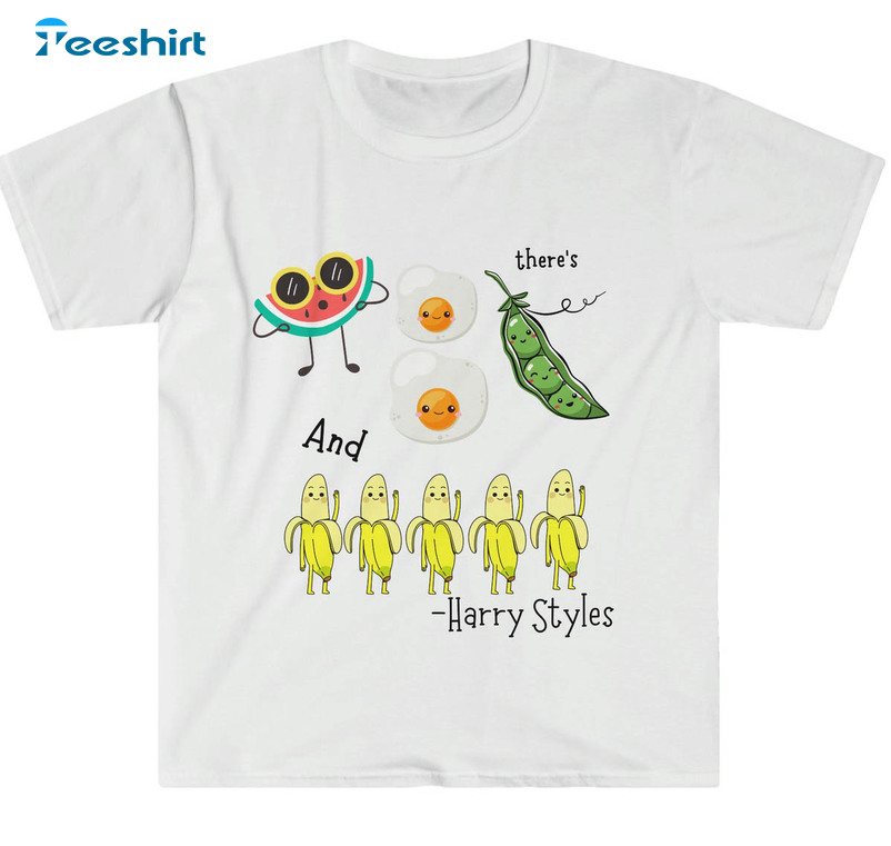 Harry Styles Cute Shirt, Harry Styles Banana Song Unisex T-shirt Long Sleeve