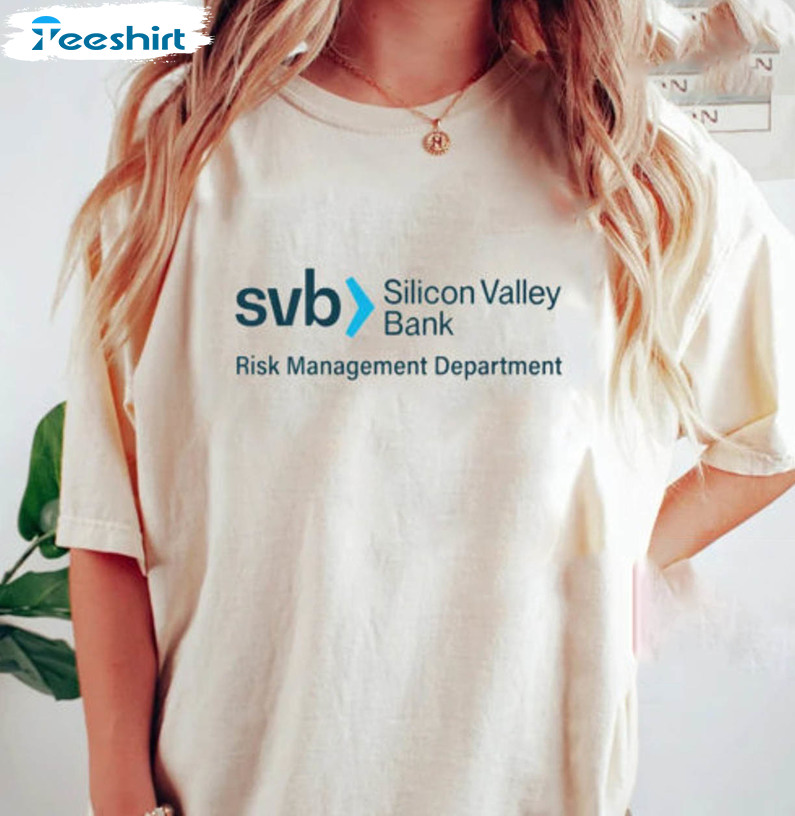 Silicon Valley Bank Svb Risk Management Department Vintage Sweatshirt, Unisex Hoodie