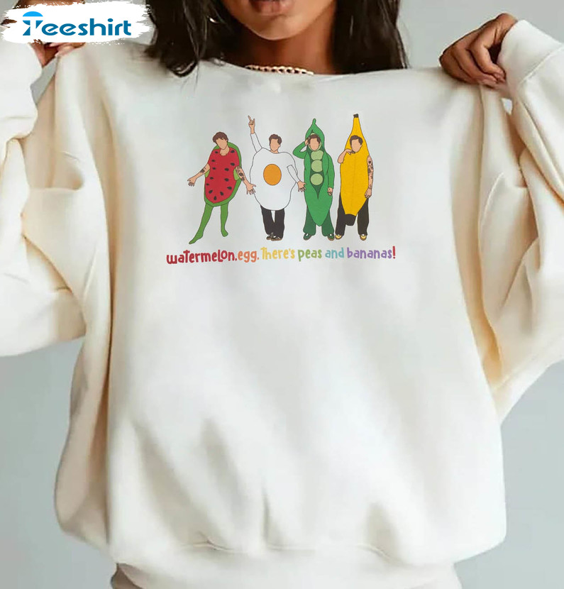 Harry Styles Banana Song Shirt, Cute Banana Song Long Sleeve Sweater