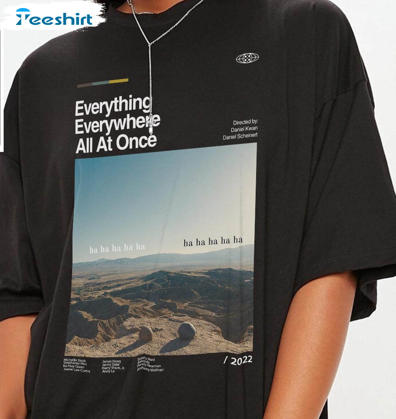 Everything Everywhere All At Once Shirt, Movie Oscars 2023 Long Sleeve Unisex T-shirt