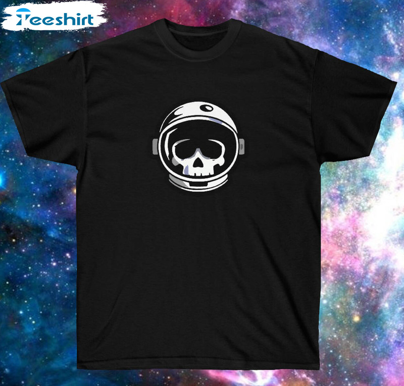 Astronaut Skull Funny Sweatshirt, Unisex Hoodie