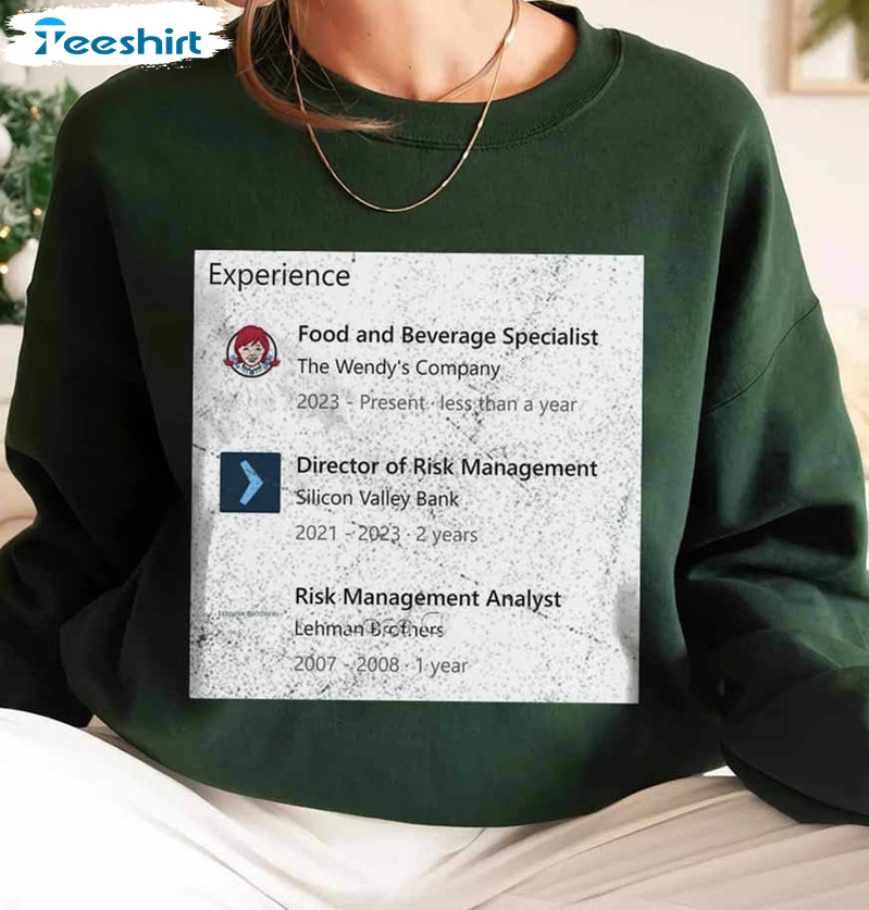Silicon Valley Bank Trendy Shirt, Risk Management Department Sweatshirt Unisex Hoodie