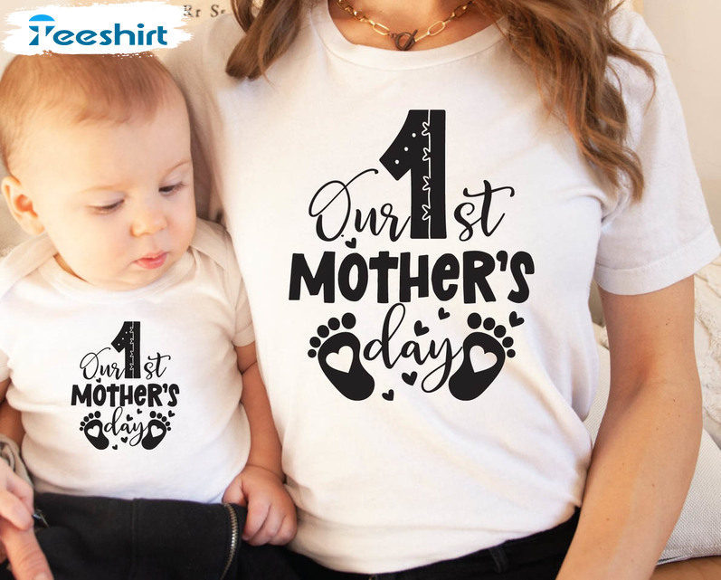 First Mothers Day Shirt , Mothers Day Long Sleeve Unisex T-shirt