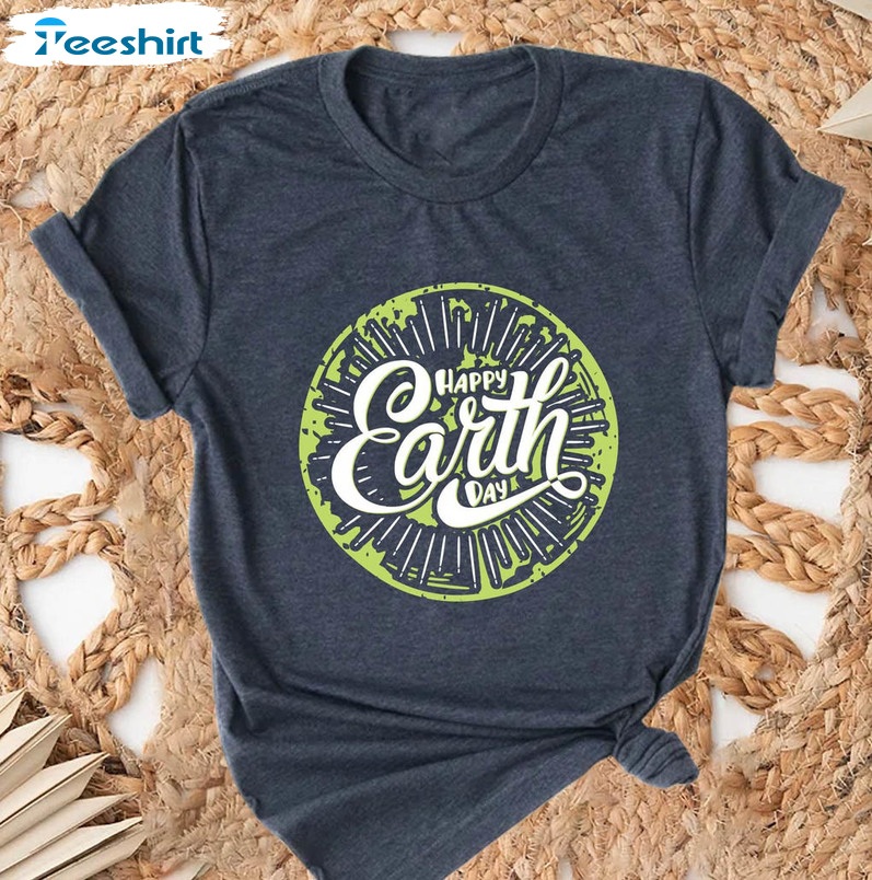 Happy Earth Day Shirt, Earth Day Planet Unisex Hoodie Sweater