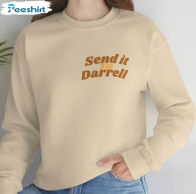 Send It To Darrell Trendy Shirt, Lala Kent Team Ariana Tee Tops Unisex Hoodie