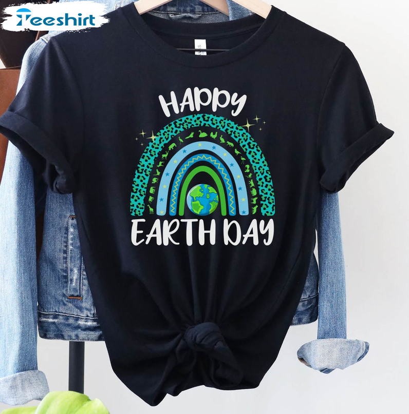 Happy Earth Day Shirt, Earth Day Teacher Tee Tops Unisex Hoodie