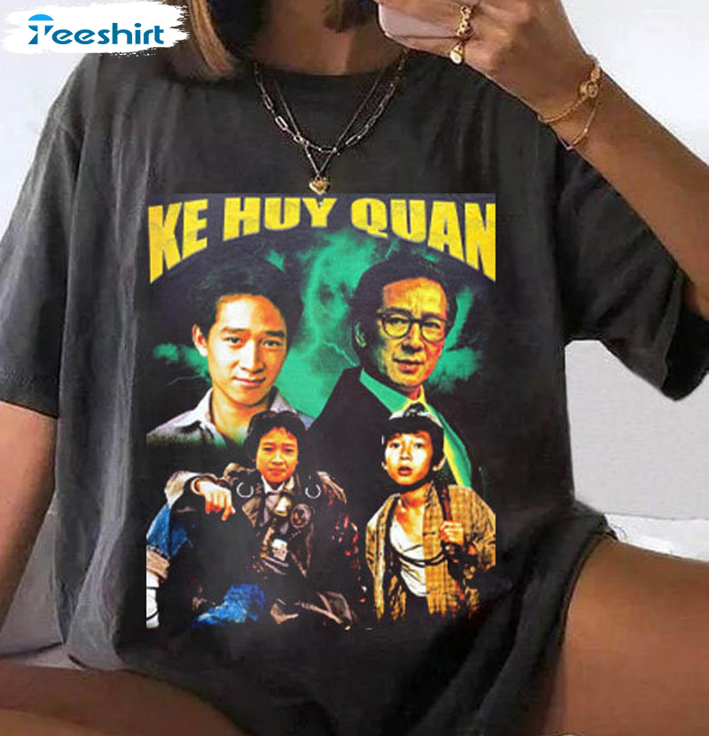 Vintage Ke Huy Quan Everything Everywhere All At Once Shirt, Trendy Movie Unisex T-shirt Tee Tops