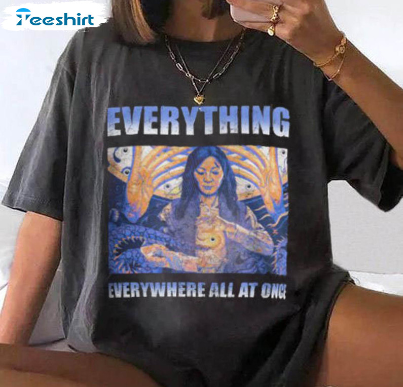 Everything Everywhere All At Once Trendy Shirt, Quan Wang Unisex Hoodie Sweater