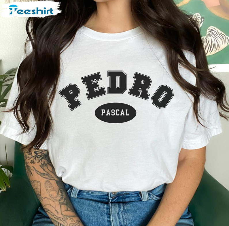 Pedro Pascal Trendy Shirt, Vintage Long Sleeve Unisex T-shirt