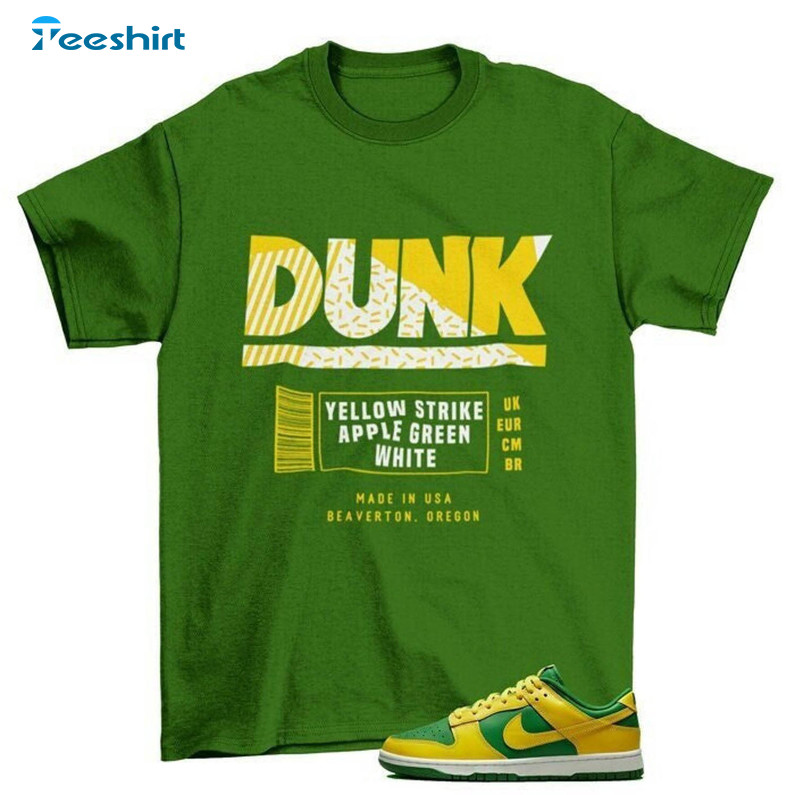 Box Label Dunk Low Vintage Sweatshirt, Unisex T-shirt