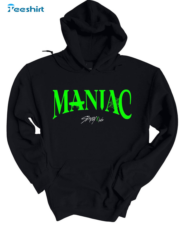 Maniac World Tour Shirt, Stray Kids 2nd World Tour 2023 Unisex T-shirt Unisex Hoodie