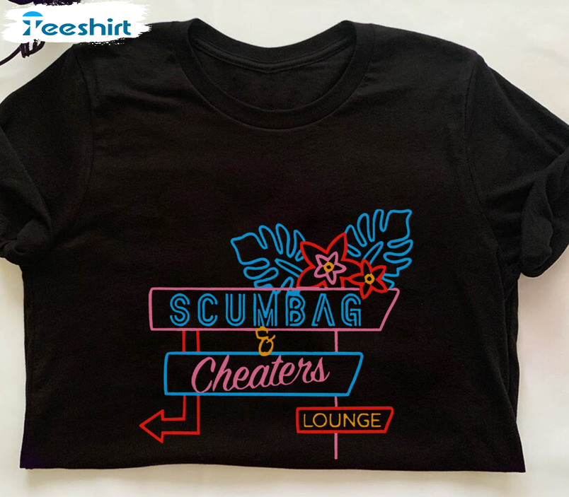 Scumbag And Cheaters Lounge Trendy Sweatshirt, Unisex Hoodie