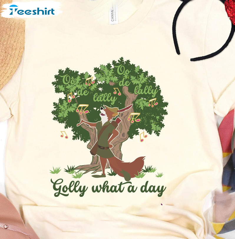 Robin Hood Golly What A Day Shirt, Funny Sweater Long Sleeve