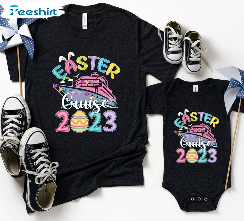 Easter Cruise 2023 Funny Shirt, Cruise Life Cruising Crewneck Sweatshirt