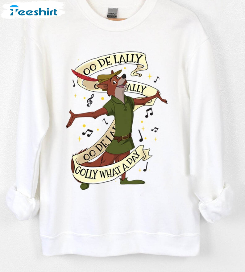 Oo De Lally Robin Hood Trendy Shirt, Animal Kingdom Family Tee Tops Crewneck