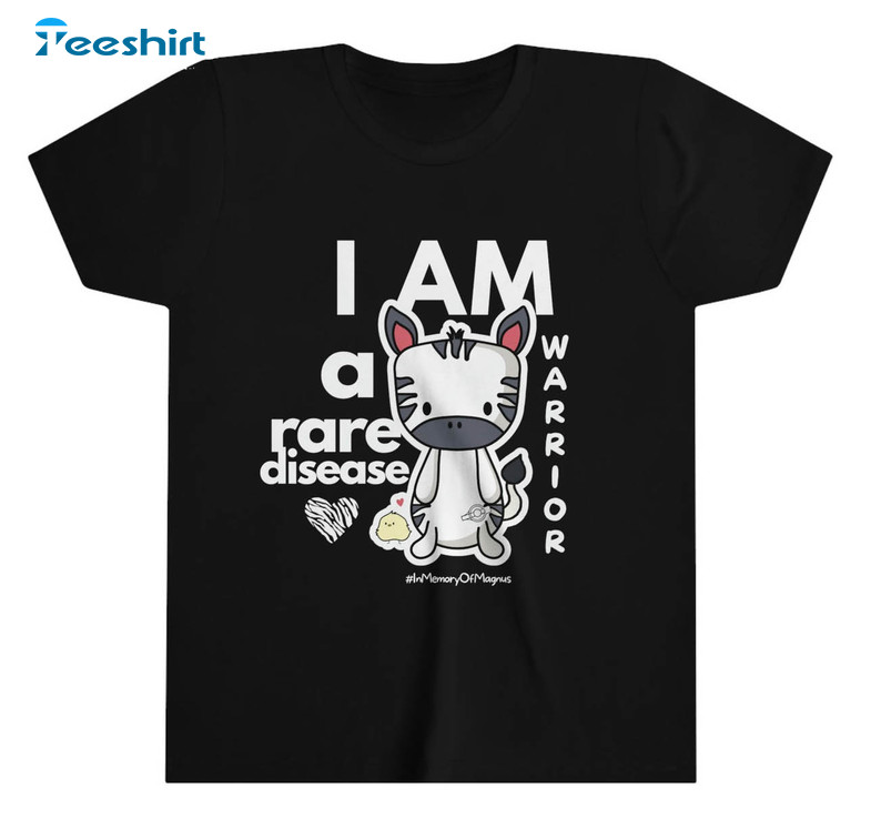 I Am A Rare Disease Warrior Shirt, Cute Magnus Tribute Unisex T-shirt Long Sleeve