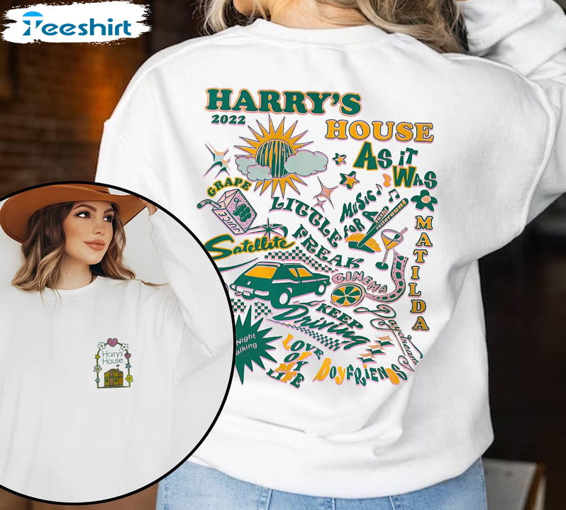 Harry's House Trendy Shirt, As It Was Harry's House Unisex Hoodie Long Sleeve