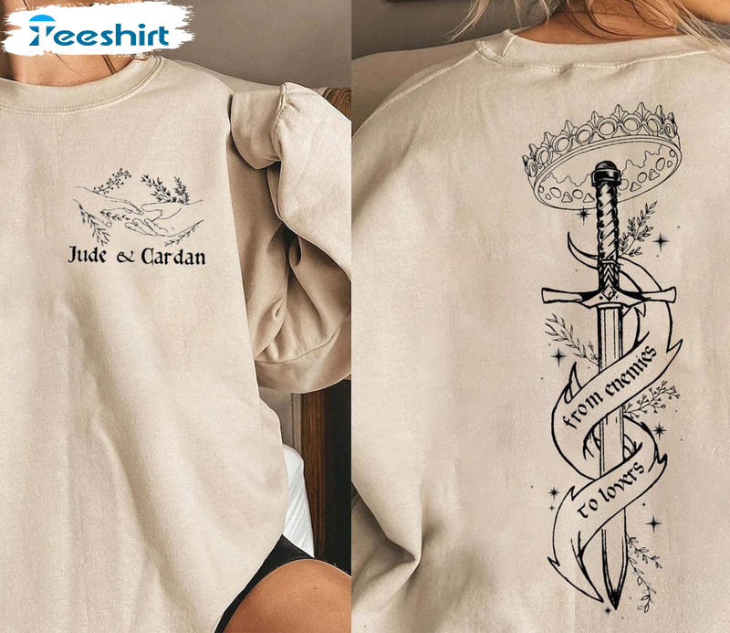 Jude And Cardan Shirt, The Folk Of The Air Crewneck Unisex T-shirt