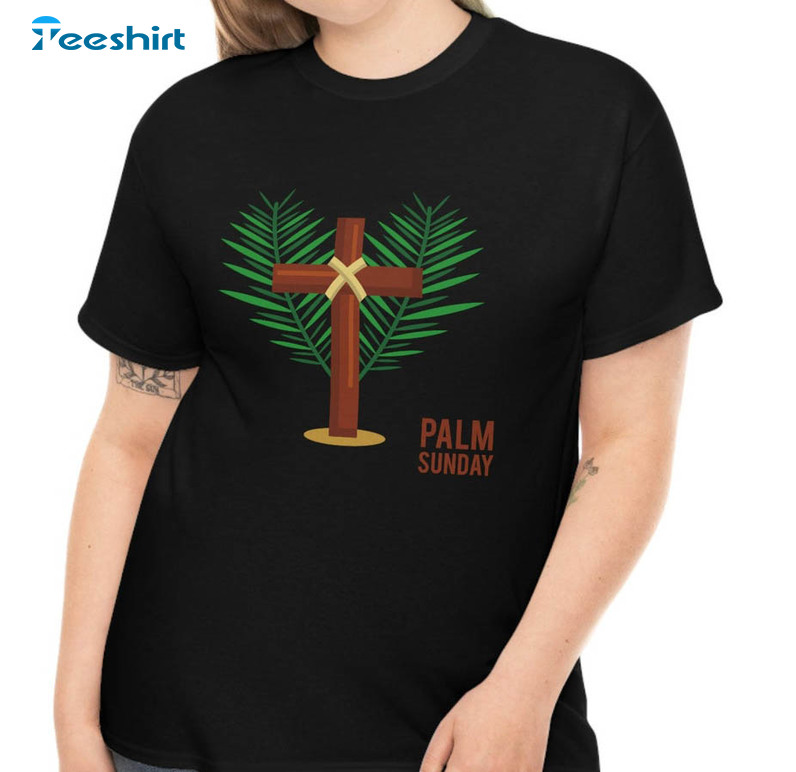 Palm Sunday Shirt, Trendy Crewneck Unisex Hoodie