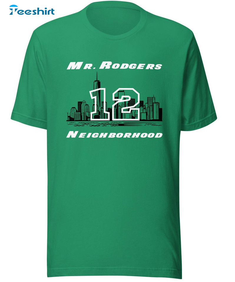 Aaron Rodgers New York Football Shirt, Mr Rodgers Unisex T-shirt Tee Tops