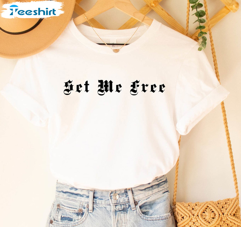 Set Me Free Pt2 Trendy Shirt, Jimin Solo Album Tee Tops Short Sleeve