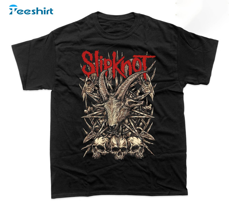 Slipknot Album Shirt , Metal Death Metal Crewneck Unisex T-shirt