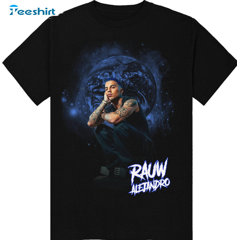 Rauw Alejandro Shirt, Trendy Music Unisex Hoodie Tee Tops