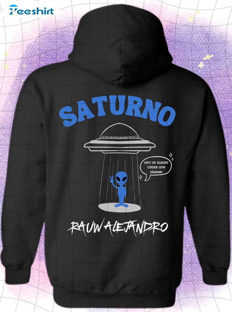 Rauw Alejandro Saturno Funny Shirt, Reggaeton Tee Tops Long Sleeve