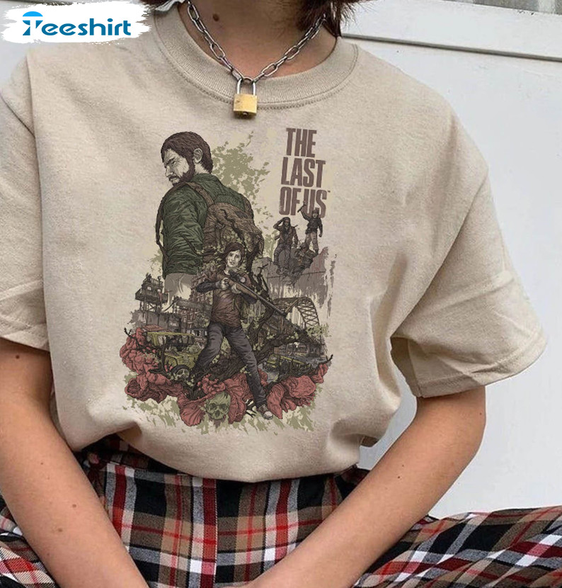 The Last Of Us Shirt, Comic Book Tee Tops Long Sleeve