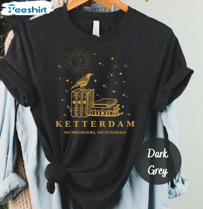 Ketterdam Crow Club Shirt, Six Of Crows Short Sleeve Unisex T-shirt